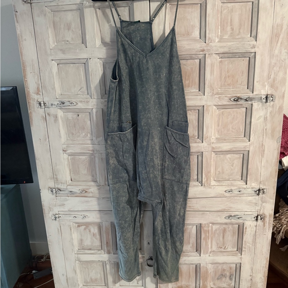 Women's Blue Jumpsuit